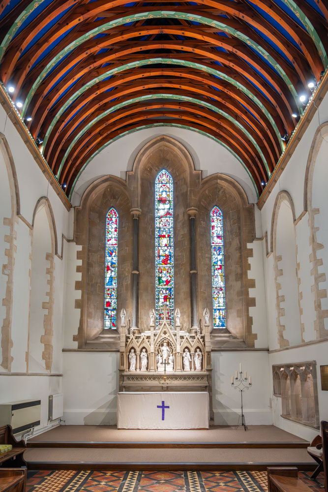 Chancel Ceiling at St Mary’s, Witney